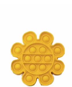 Assorted Color Flower Stress Reliever Toy MSD-03PP YELLOW